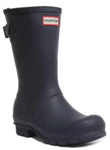 Botas De Agua Originales Hunter Cortas Ajustables En Color Marino UK 3 - 8 - Imagen 1 de 6