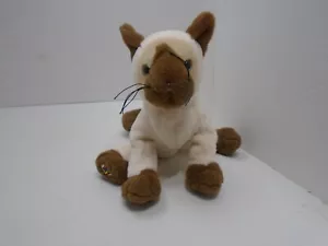 Ganz Webkinz Siamese Kitty Cat 8" Plush NO CODE #HM160 - Picture 1 of 7