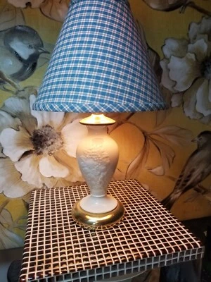 Lamp LENOX  Porcelain "Fruit" TABLE LAMP Light - Image 1 of 4