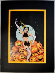 Dave Stevens PUMPKIN PIE Art Print Professionally Matted Ursus 1991 Good Girl - Picture 1 of 1