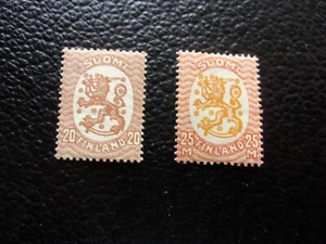 FINLANDE- timbre yvert/tellier n° 124 133 n* MH (A21) - Foto 1 di 2
