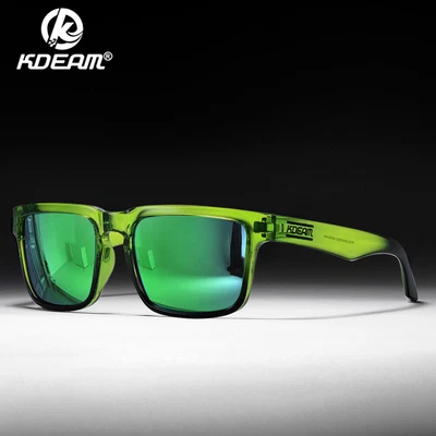 KDEAM Polarisierte Sport-Sonnenbrille Herren Damen Fahren Angeln Schatten Brille