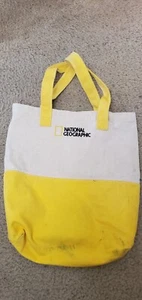 Borsa da mercato National Geographic Unisex in tela gialla media riutilizzabile - Foto 1 di 1