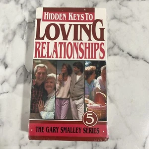 Hidden Keys To Loving Relationships #5 Gary Smalley Series VHS - Picture 1 of 3