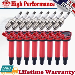 UF230 Ignition Coil +Spark Plug For 2003-2007 Lexus GS430 4.3L Lexus GX470 4.7L - Foto 1 di 15