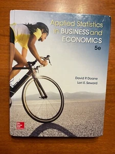 Applied Statistics in Business and Economics 5th Edition Hardcover - Foto 1 di 12