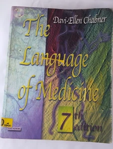 The Language Of Medicine Davi-Ellen Chabner Paperback Book 7TH Edition 2004 Used - Picture 1 of 12