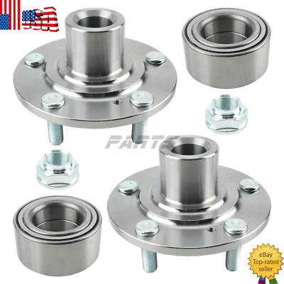 2PCS Front Wheel Hub Assembly For 2017 2018 Honda Civic EX LX Sedan 2.0L — 第 1/4 张图片