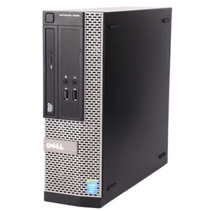 Dell OptiPlex Desktop Computer PC 16GB RAM 500GB HDD Windows 10 Home Wi-Fi - Picture 1 of 7