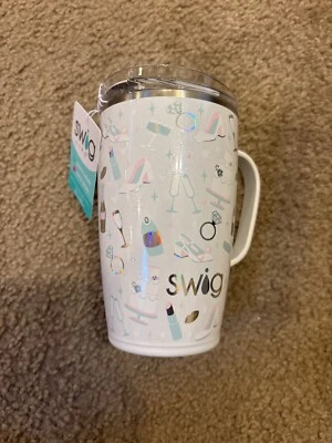 Swig Life 18oz Travel Mug, Insulated Tumbler with Handle and Lid Bride to Be NWT - Image 1 of 4