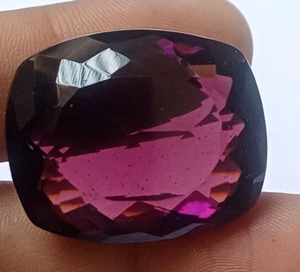 AAA+ Large Violet Amethyst 76.25 Ct. Cushion Cut Loose Gemstone Gift for Women - Picture 1 of 7