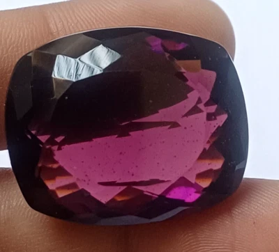 AAA+ Large Violet Amethyst 76.80 Ct. Cushion Cut Loose Gemstone Gift for Women - Image 1 of 4