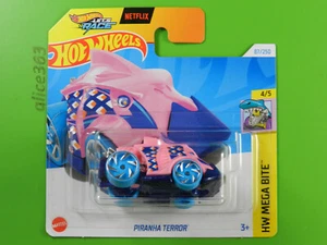HOT WHEELS 2024 - Piranha Terror - HW Mega Bite - 87 - nuovo in confezione originale - Foto 1 di 1