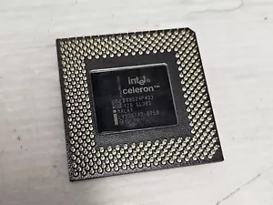 Intel Celeron 433MHz, SL3BS, Socket 370, 66MHz FSB, 128KB Cache, Mendocino Core - Picture 1 of 2