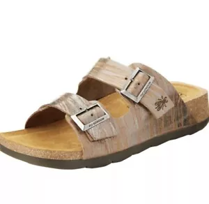Fly London Women's Caja721fly Sandals Colour - Cognac Uk Size 8 - Eu 41 #745 - Picture 1 of 13