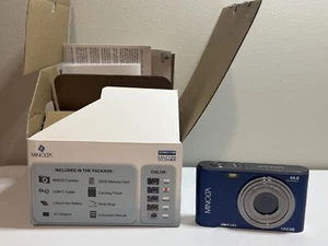Minolta MND20-BL 2.7K Quad HD 2.9" LCD 44 MP 16x Zoom BLUE Digital Camera - Picture 1 of 7