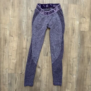 Gymshark - Flex High Waisted Leggings Hose Gym Yoga Lila Flieder - Größe S - Bild 1 von 6
