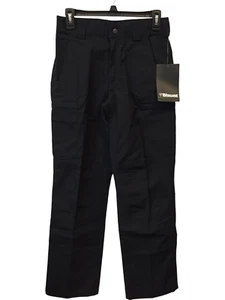 Blauer Cargo Pants Womens 2 28W Navy Blue Flat Front Police Uniform NWT New! - Picture 1 of 13
