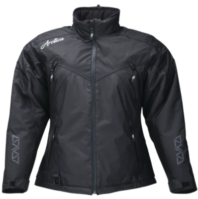 ARCTIVA PIVOT 7 SNOWMOBILE JACKET INSULATED COAT WATERPROOF WOMEN'S MED - BLACK - Image 1 of 4