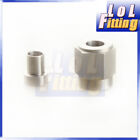 Stainless Steel AN-3 (AN3 3/8" UNF ) 3/16" Hardline Tube Nut & Sleeve