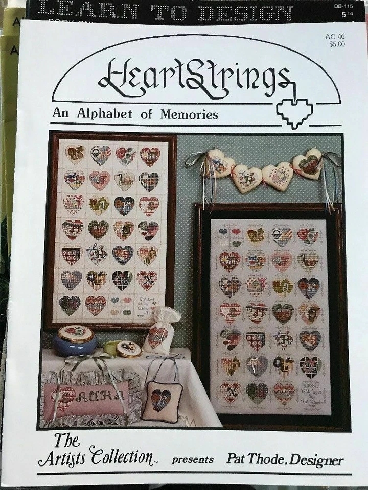 Cross Stitch Pattern Booklet An Alphabet of Memories (Heartstrings Artist Col.) - Image 1 of 1
