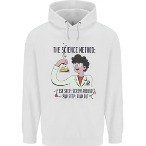 The Science Method Funny Chemistry Geek Childrens Kids Hoodie - Picture 1 of 12