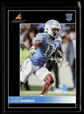 2023 Panini Chronicles Draft Picks Pinnacle #22 Josh Downs RC - Image 1 of 2