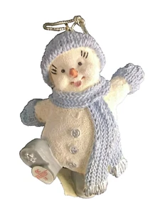 Snow Buddies ""Zio fiocco"" ornamento albero di Natale Encore 97508 in scatola 2000 NOS - Foto 1 di 11