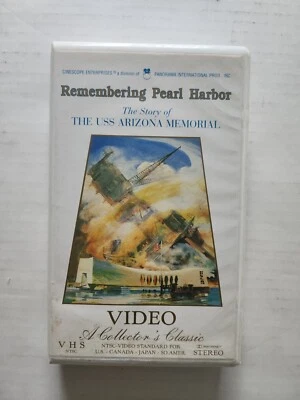 Remembering Pearl Harbor: The Story of The USS Arizona Memorial (VHS) - Image 1 of 4