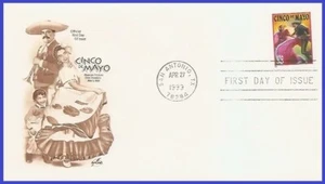 USA4 #3309 U/A ARTCRAFT FDC Cinco de Mayo s/a - Imagen 1 de 1