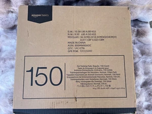 150ct - NEW Dog Puppy 36cm x34cm. X18cm Pet Pee Training Pads - Picture 1 of 3