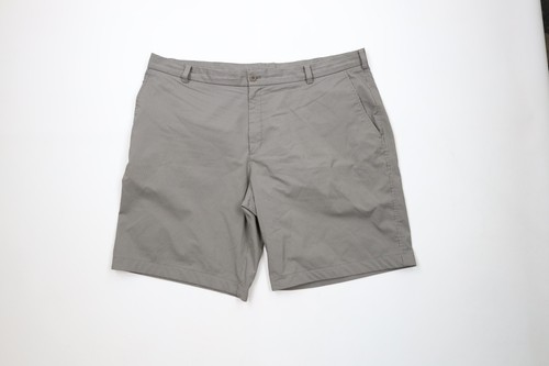 Nike Golf Uomo 42 Pantaloncini Chino Gessato Righe Flat Front Tech Golf Grigio