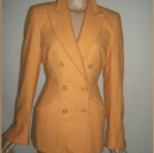ESCADA Margaretha Ley Jacket /Skirt Suit 100% Merino WOOL - Picture 1 of 12