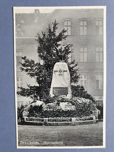 Postcard oils in Silesia Oleśnica hunting monument hunting battalion 2nd Silesian No 6 - Picture 1 of 2