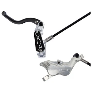 Hope XCR Pro E4 MTB Mountain Bike Hydraulic Disc Rear Brake & Lever Set Silver - Picture 1 of 1