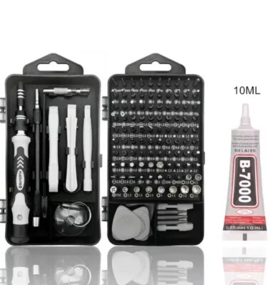 Screen LCD Glass Opening Repair Tools Kit Screwdriver set for iPhone Android 15 - Image 1 of 4