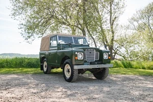 Land Rover Series 3 88" 1976 Bronze Green Soft Top Galvanised Chassis - Picture 1 of 23