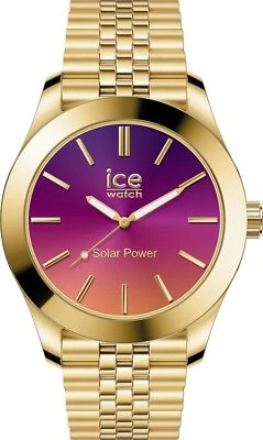 [Ice-watch] 023792 [ICE steel] Gold Night Pink Small Solar 34.5mm - Image 1 of 4