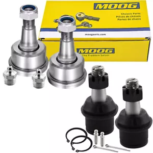 2x MOOG Front Lower and Upper Ball Joints for 2003-13 Dodge Ram 2500 3500 4WD - Picture 1 of 9