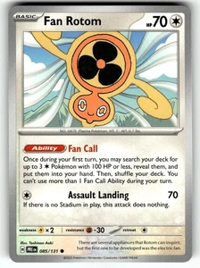 Pokemon Prismatic Evolutions Fan Rotom 085/131 - Picture 1 of 4
