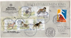 ARGENTINIEN, 1996, LOKALBRIEF MIT AUFFÄLLIGEM PORTO - Bild 1 von 2