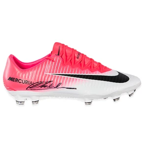 Nathaniel Chalobah Signed Pink and White Nike Mercurial Boot - Picture 1 of 1