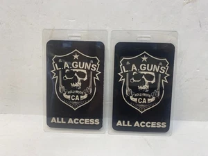 LA Guns All Access Hollywood Konzert Tour Backstage Pass Laminat D17 - Bild 1 von 1