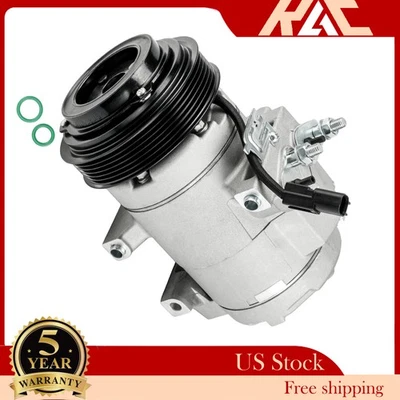 Fit For 2011-2016 Ford F-250 Super Duty 6.2L V8 A/C Compressor & Clutches 98324 - Изображение 1 из 4