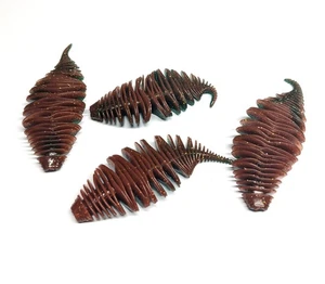 Bellows Gill Soft Plastic Jig Fishing Baits 4 PACK 105mm 13.2g - Picture 1 of 15