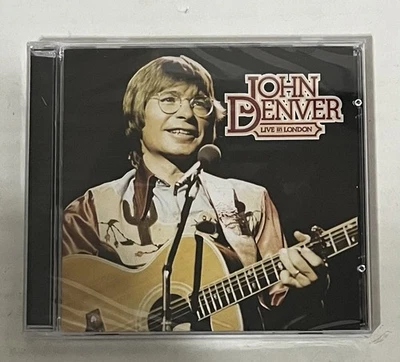 John Denver Live in London CD-RCA Legacy 13 Tracks + 2 Bonus! (CD) New Sealed - Image 1 of 2