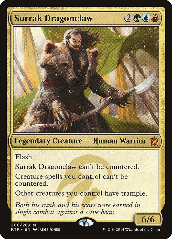 4x Surrak Dragonclaw - LP - English MTG - Khans of Tarkir - Image 1 of 1