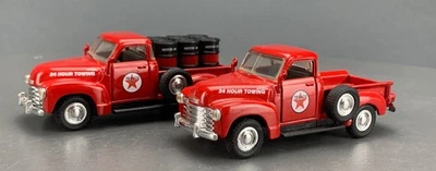 2X LOT 1/43 Road Champs Diecast 1953 Chevy 3100 Texaco Truck D1714 - Image 1 of 4