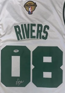Doc Rivers Signed Autographed Boston Celtics NBA Finals ADIDAS Jersey JSA COA - Picture 1 of 4
