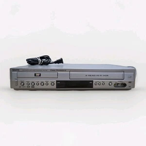 Sanyo DVW-7000 DVD/VCR Combo Player 4-HEAD HIFI VHS Recorder w/ Remote & Cable - Picture 1 of 7